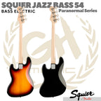 Squier Paranormal Series 54 Jazz Bass Electric Guitar - Gitar Bass Listrik