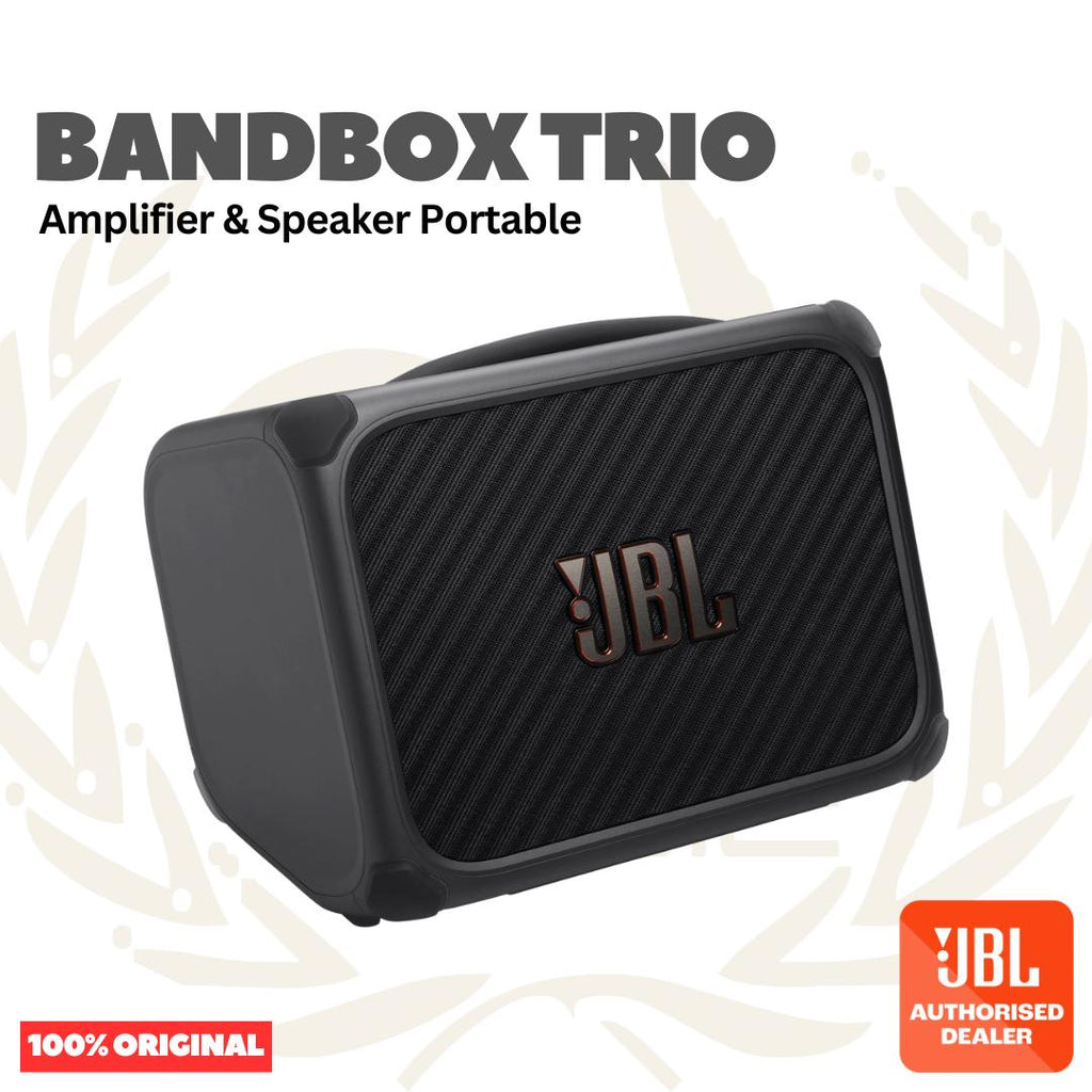 JBL Bandbox Trio Amplifier & Speaker Portable - Speaker Ampli Portabel Gitar Bass