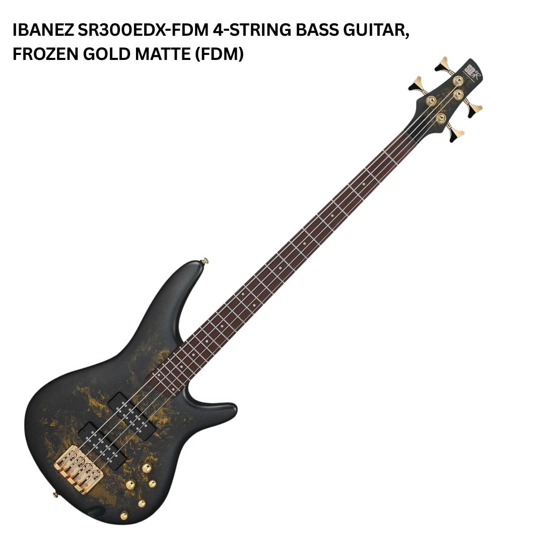 Ibanez SR300EDX Electric Bass Guitar - Bass Listrik Elektrik Original Asli