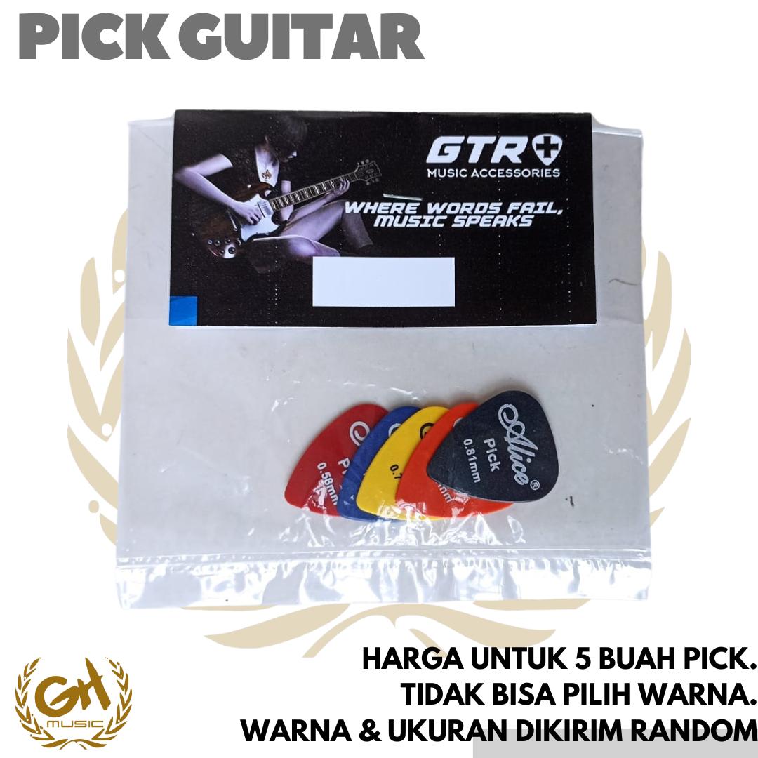 PICK GITAR ALICE 5 PCS - Pick Gitar