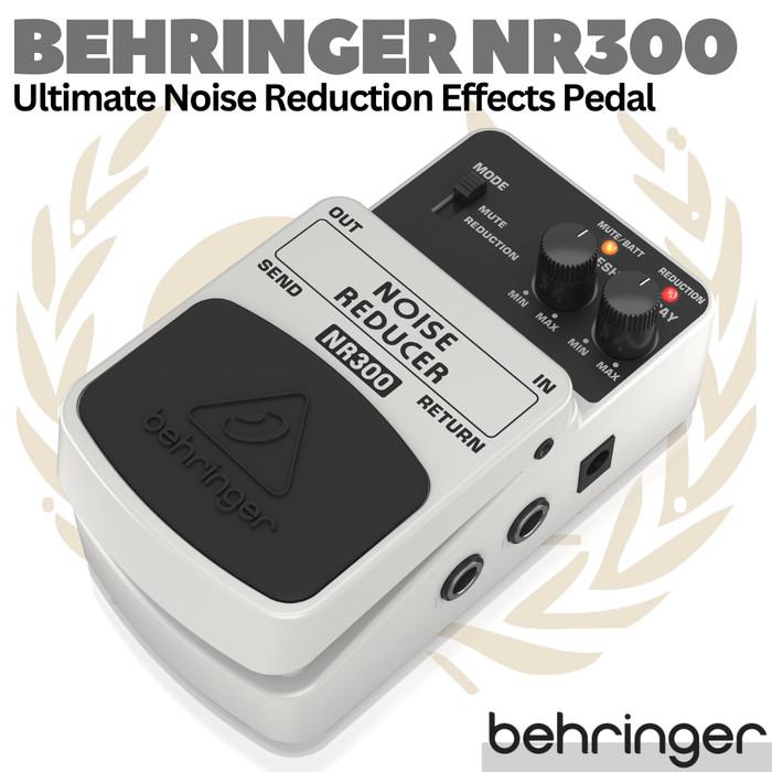 BEHRINGER NR300 Noise Reduction Effects Guitar Pedal | Reducer Efek