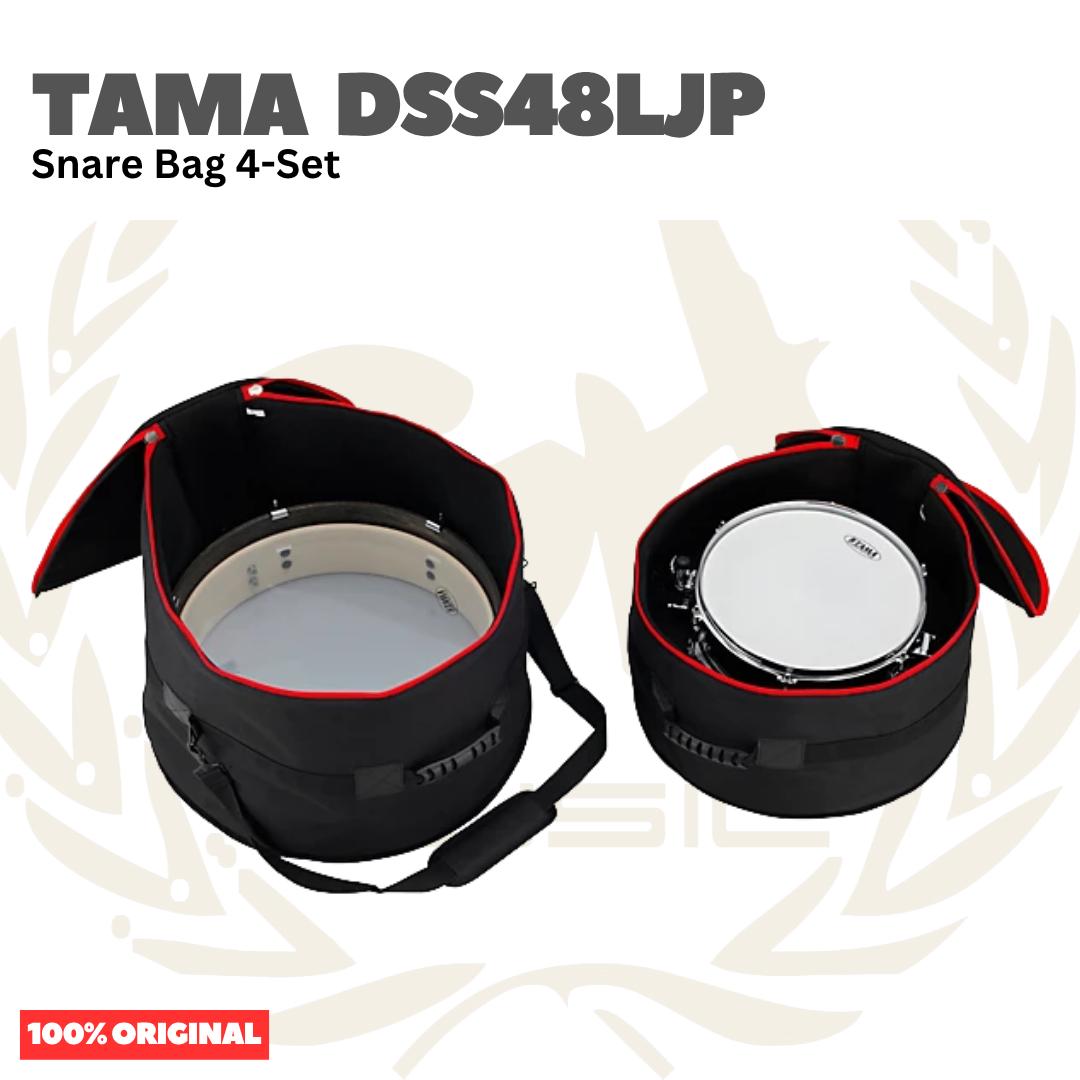 TAMA DSS48LJP Standard Series Drum Bag Set of 4-Piece For Club-JAM Pancake - Tas Snare Drum