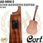 Cort AD MINI-E-OP Acoustic Guitar w/Bag