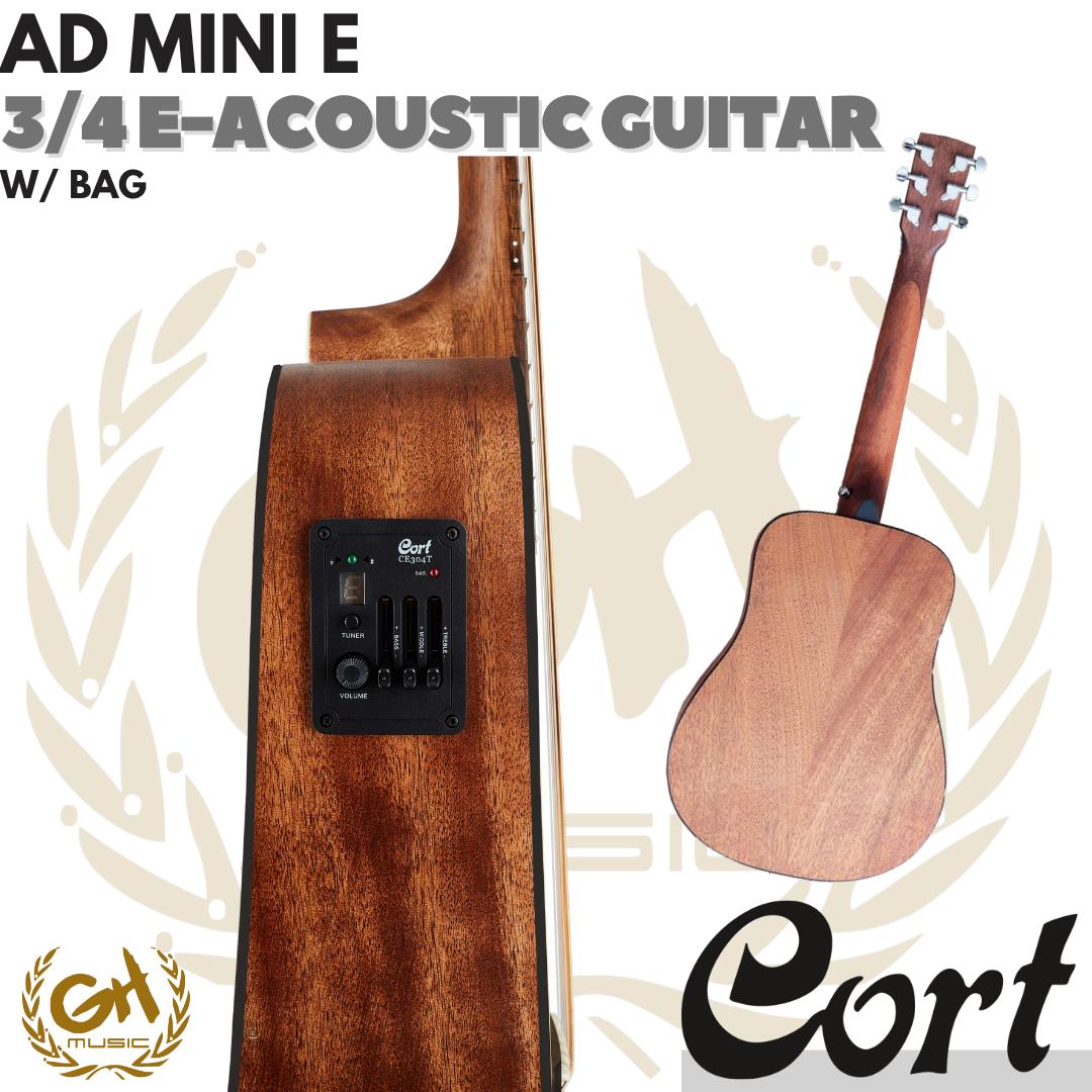 Cort AD MINI-E-OP Acoustic Guitar w/Bag