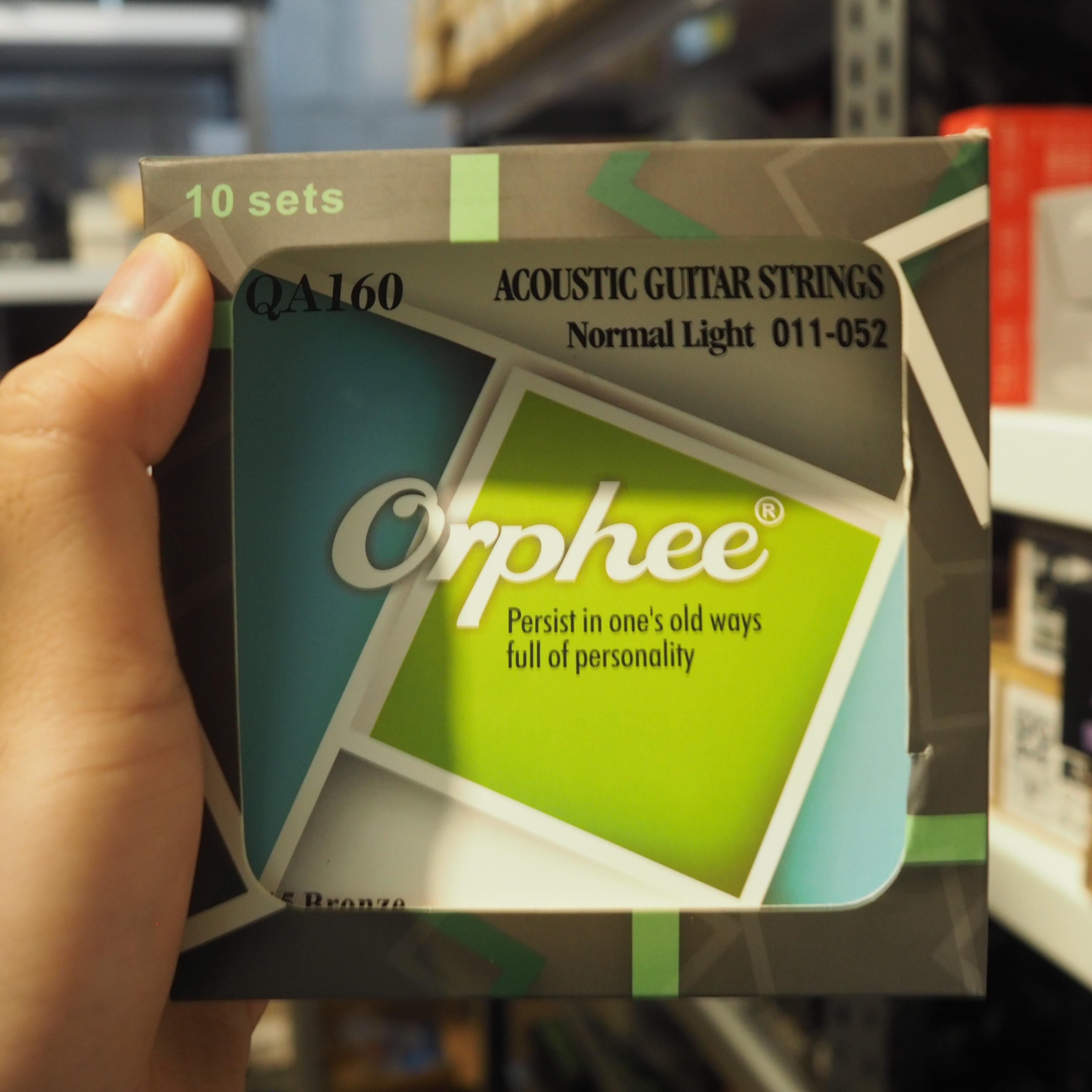 Orphee QA160 Acoustic Guitar String 11-52 - Senar Gitar Akustik