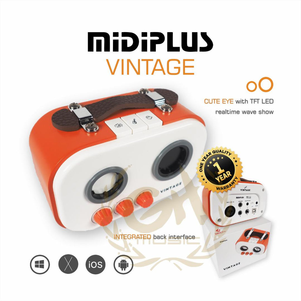 MIDIPLUS VINTAGE SOUNDCARD