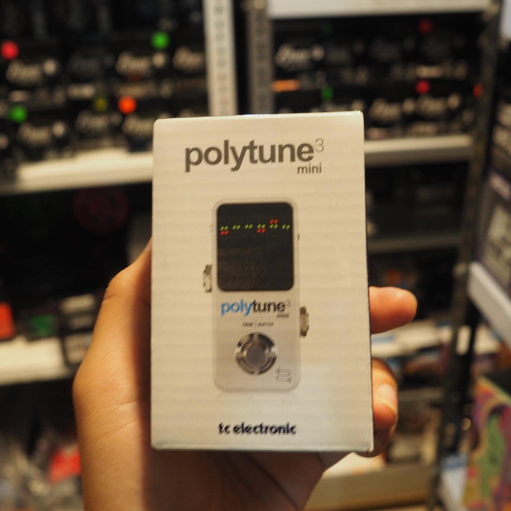 TC Electronic PolyTune 3 Mini Polyphonic Tuning Pedal - Tuner Gitar