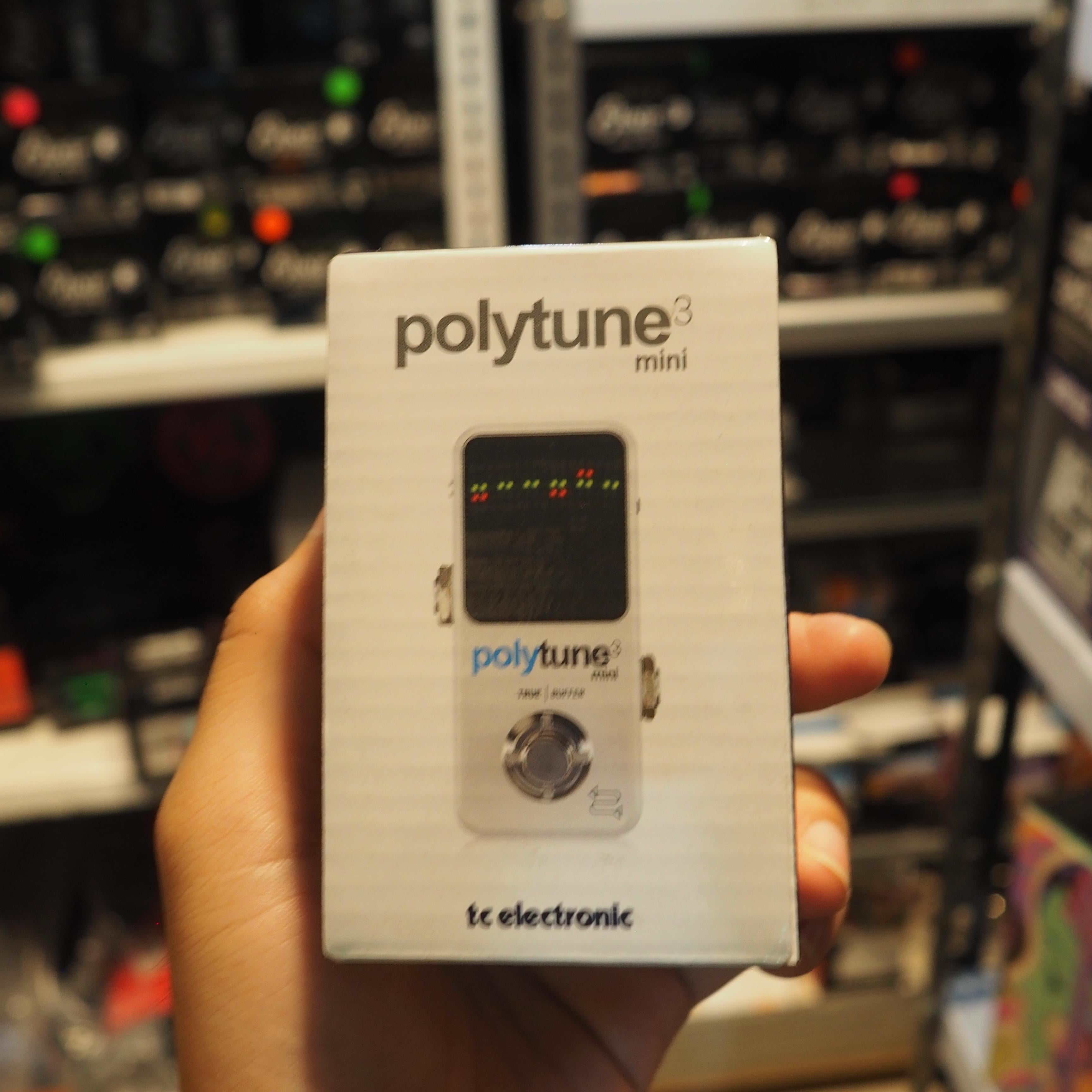 TC Electronic PolyTune 3 Mini Polyphonic Tuning Pedal - Tuner Gitar