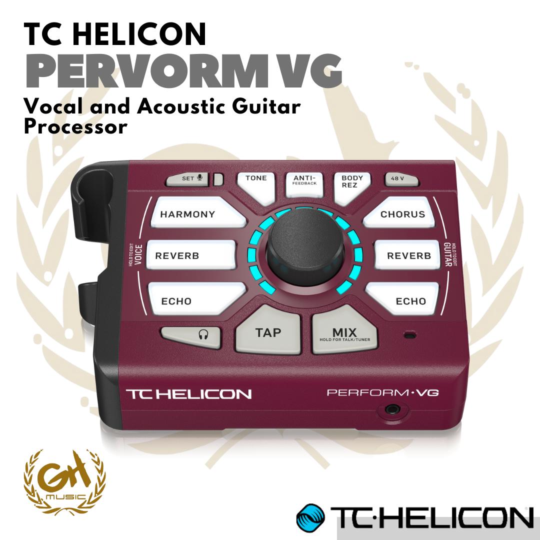 TC HELICON PERFORM-VG Vocal and Acoustic Guitar Effect Processor Efek