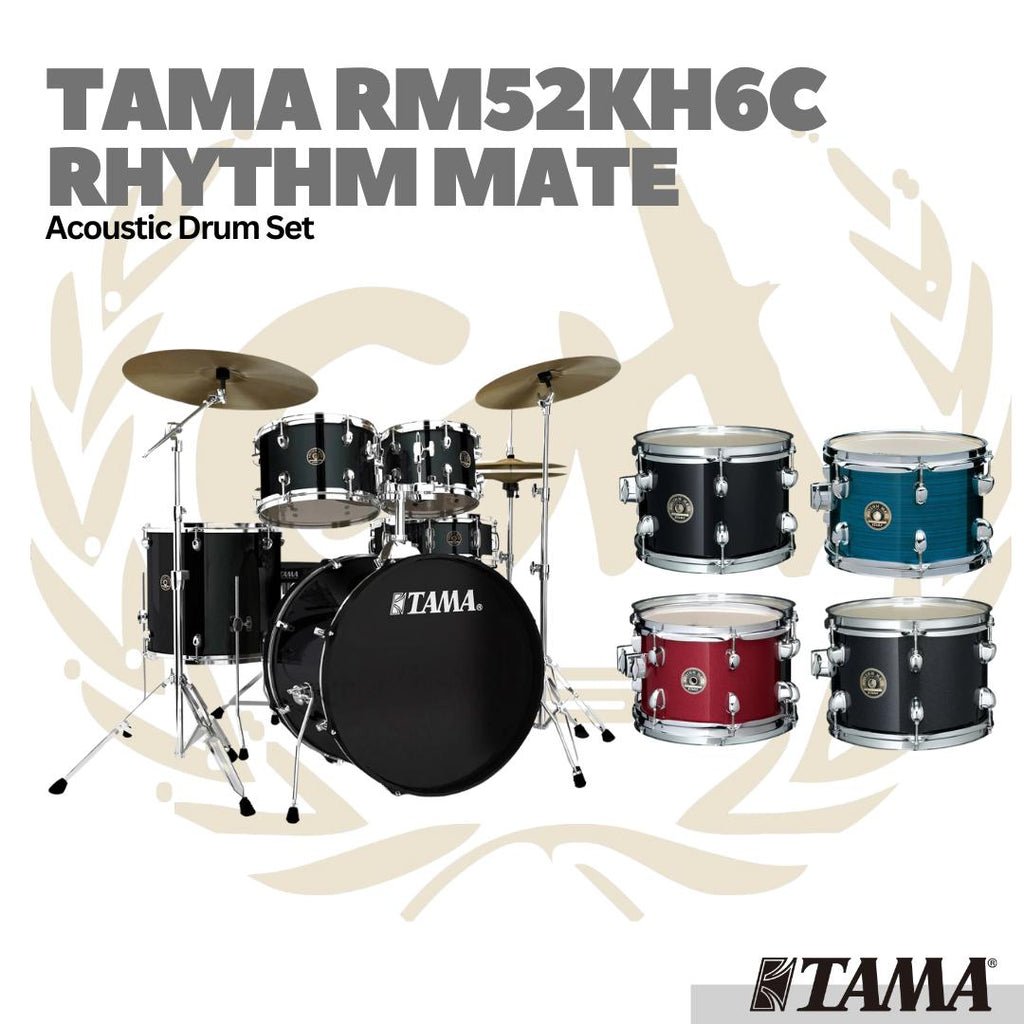 TAMA RM52KH6C Rhythm Mate 5-Piece Drum Kit w/Hardwares & Cymbals