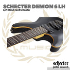 Schecter Demon 6 LH Left Handed Electric Guitar | Gitar Elektrik Kidal