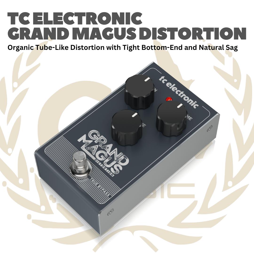 TC Electronic Grand Magus Distortion - Efek Gitar Bass Pedal