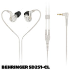 BEHRINGER SD251 Professional In Ear Studio Monitor | Earphone CK CL BT