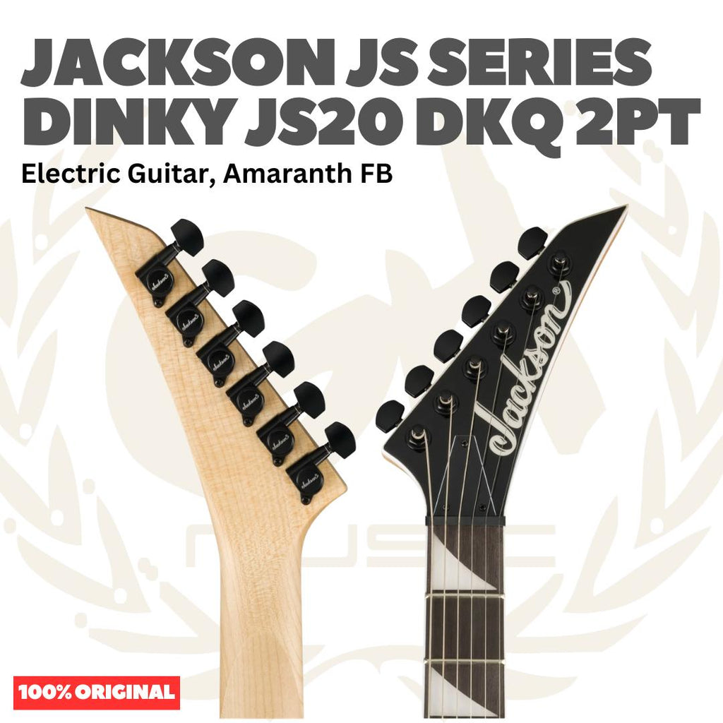 Jackson JS Series Dinky JS20 DKQ 2PT Electric Guitar - Gitar Listrik Elektrik JS-20