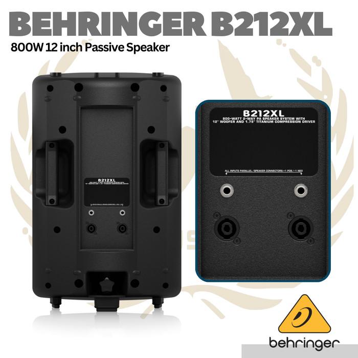 Behringer Eurolive B212XL 800W 12 inch Passive Speaker - Spiker Pasif