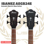 Ibanez AEGB24E Acoustic Bass Guitar - Gitar Bass Akustik Elektrik dengan Preamp