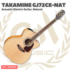 TAKAMINE GJ72CE Acoustic Electric Guitar - Gitar Akustik Listrik Elektrik dengan Preamp GJ72 CE Original Asli