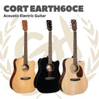 CORT Earth60CE Acoustic Electric Guitar | Gitar Akustik Elektrik
