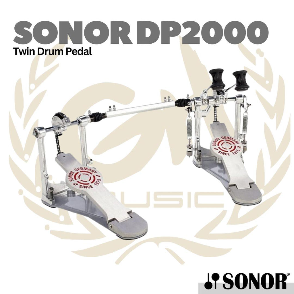 Sonor DP2000 Twin Drum Pedal - Double Pedal Bass
