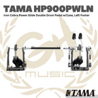 TAMA HP900PWLN Iron Cobra Power Glide Double Drum Pedal w/Case Left Footer - Double Pedal Drum
