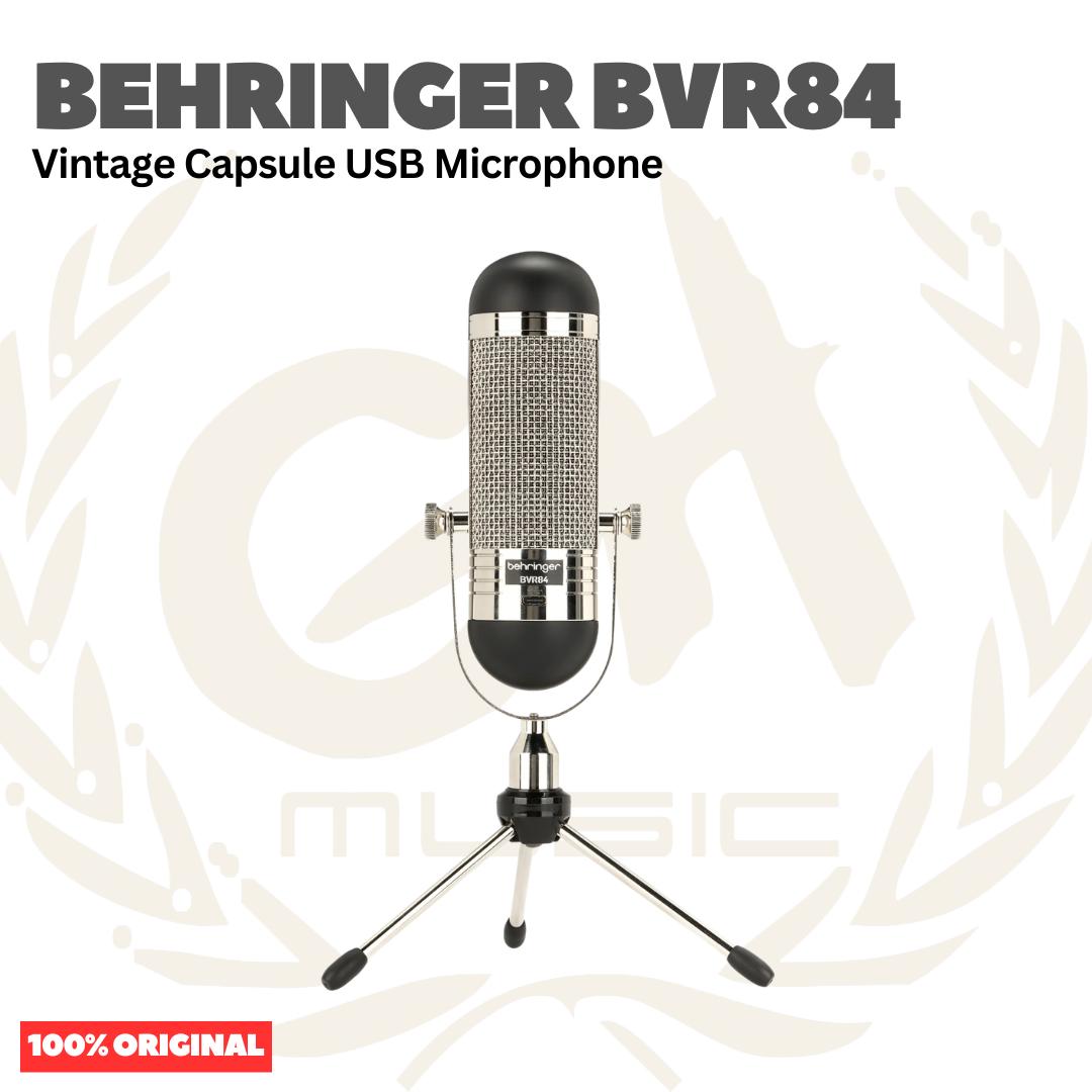 Behringer BVR84 Vintage Capsule USB Microphone - Mic Condenser