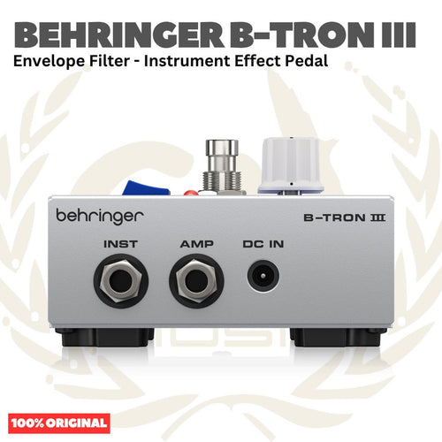 Behringer B-TRON III Envelope Filter Vintage Auto-Wah Instrument Effect Pedal - Efek Pedal Audio Instrumen
