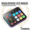 Maono G1 Neo Live Streaming Audio Interface - Soundcard Gaming Podcast