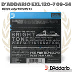 D'addario EXL120-7 09-54 7 String Electric Guitar - Senar Gitar Elektrik