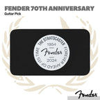 Fender 70th Anniversary Guitar Pick Tin - Pik Gitar Bass Isi 12