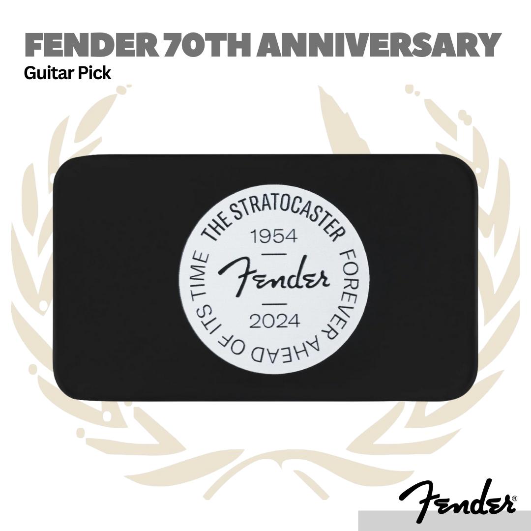 Fender 70th Anniversary Guitar Pick Tin - Pik Gitar Bass Isi 12