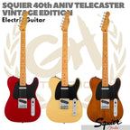 SQUIER TELECASTER Vintage Edition 40th Anniversary - Gitar Elektrik