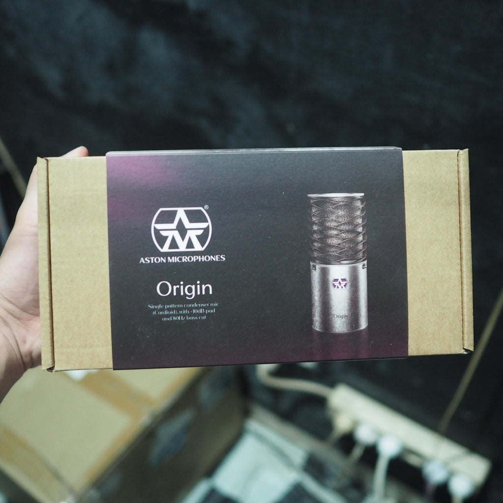 ASTON ORIGIN Large Diaphragm Studio Condenser Microphone | Mic (made in UK)
