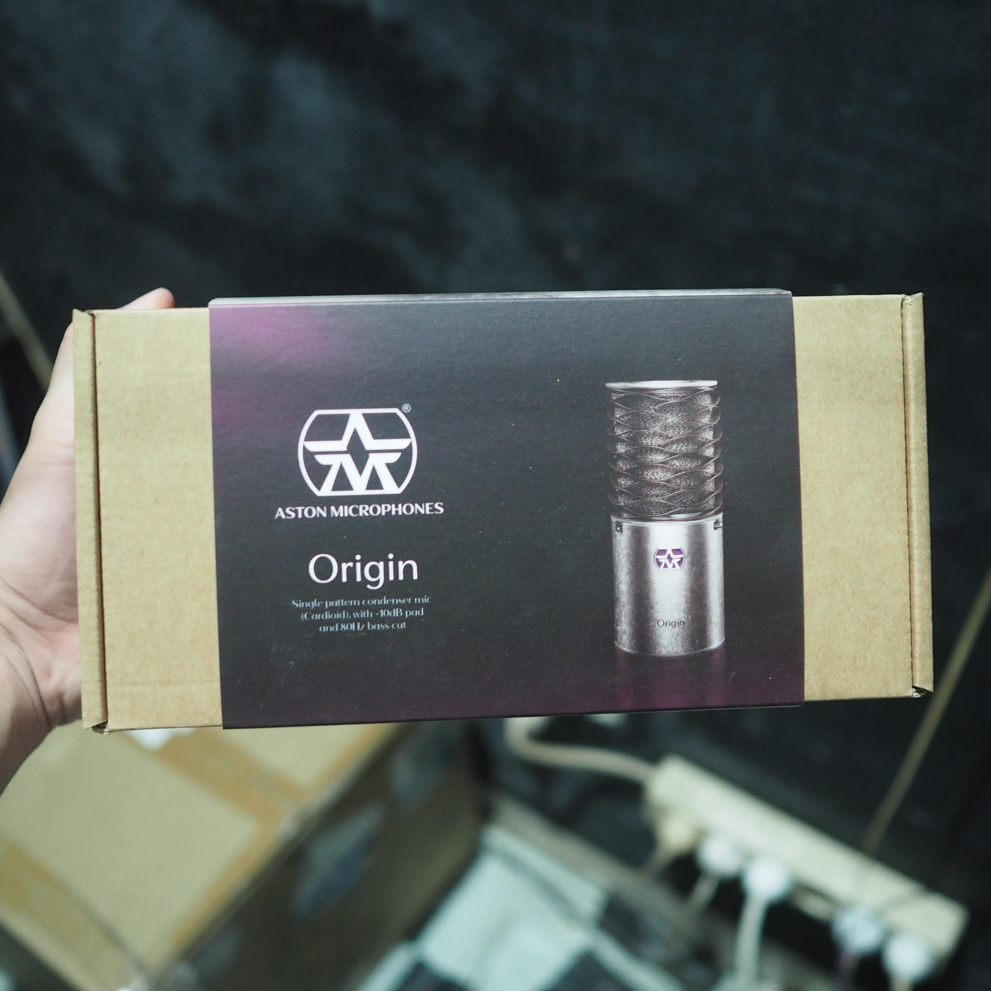 ASTON ORIGIN Large Diaphragm Studio Condenser Microphone | Mic (made in UK)