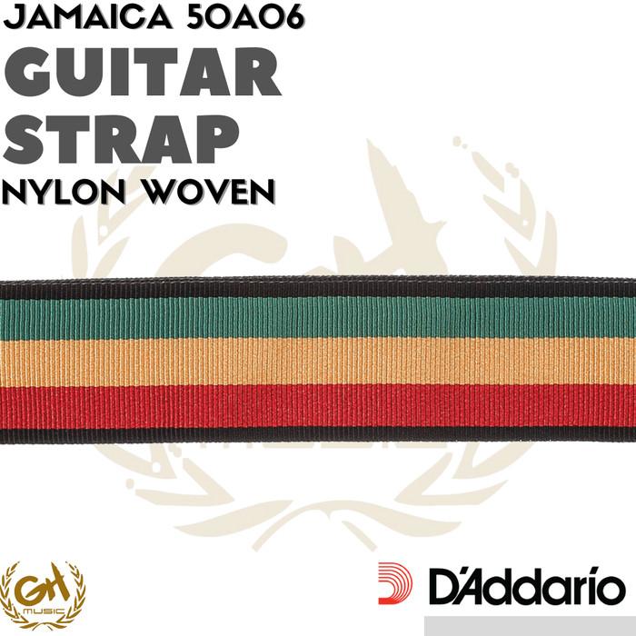 D'ADDARIO JAMAICA 50A06 NYLON WOVEN GUITAR STRAP