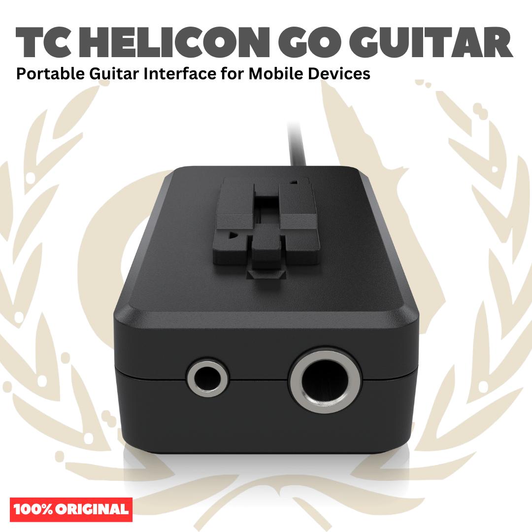TC Helicon GO Guitar Portable Guitar Interface for Mobile Devices - Soundcard Gitar Hp