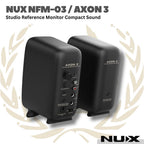 NUX NFM-03 AXON 3 STUDIO REFERENCE MONITOR COMPACT SOUND - SPEAKER MONITOR NFM03 AXON-3