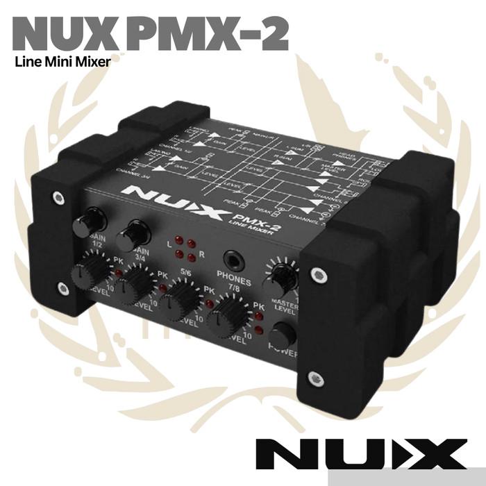 NUX PMX2 Mini Line Audio Mixer PMX-2