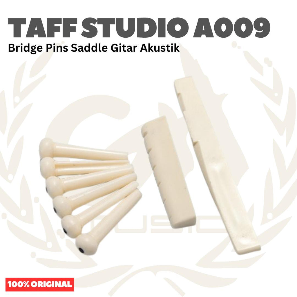 A009 Bridge Pins Saddle Gitar Akustik