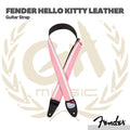 Fender Hello Kitty Leather Guitar Strap - Strep Gitar