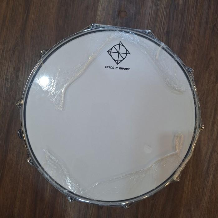 DIXON CORNERSTONE TITANIUM PDSCST654 Hammered Steel Shell Snare Drum