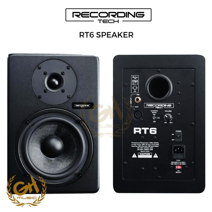 SPEAKER MONITOR FLAT RECORDING TECH RT6