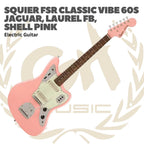 Squier FSR Classic Vibe 60s Jaguar Electric Guitar - Gitar Elektrik