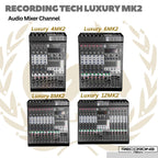 RECORDING TECH LUXURY MK2 MIXING CONSOLE | 4 6 8 12  Audio Mixer Channel