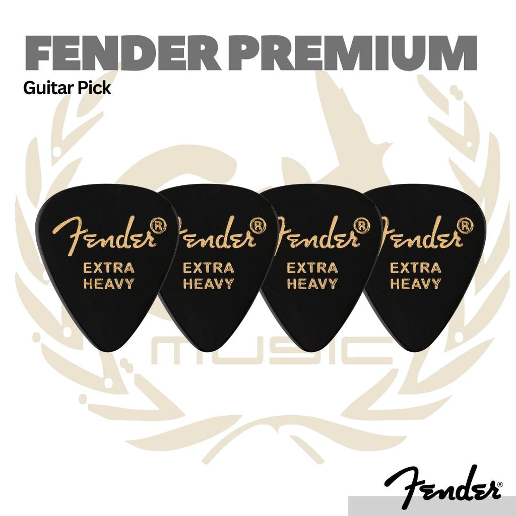 Fender 351 Premium Guitar Pick, 12-Pack - Pik Gitar Bass