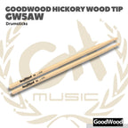GOODWOOD by Vater Hickory Wood Tip Stick Drum - Stik Drum
