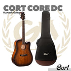 Cort Core DC Mahogany Acoustic Guitar - Gitar Akustik