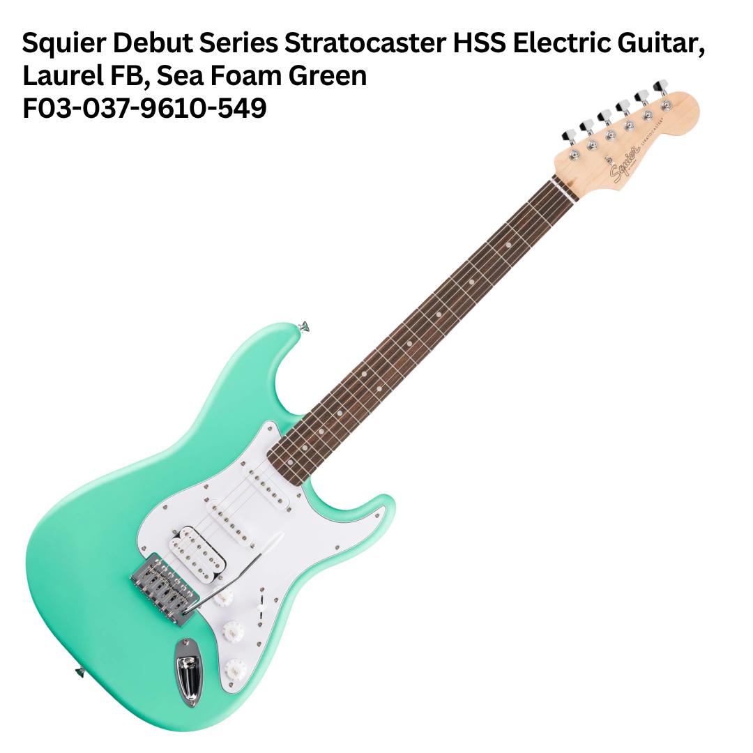 PAKET GITAR SQUIER DEBUT STRATOCASTER HSS ELECTRIC GUITAR - GUITAR PACK