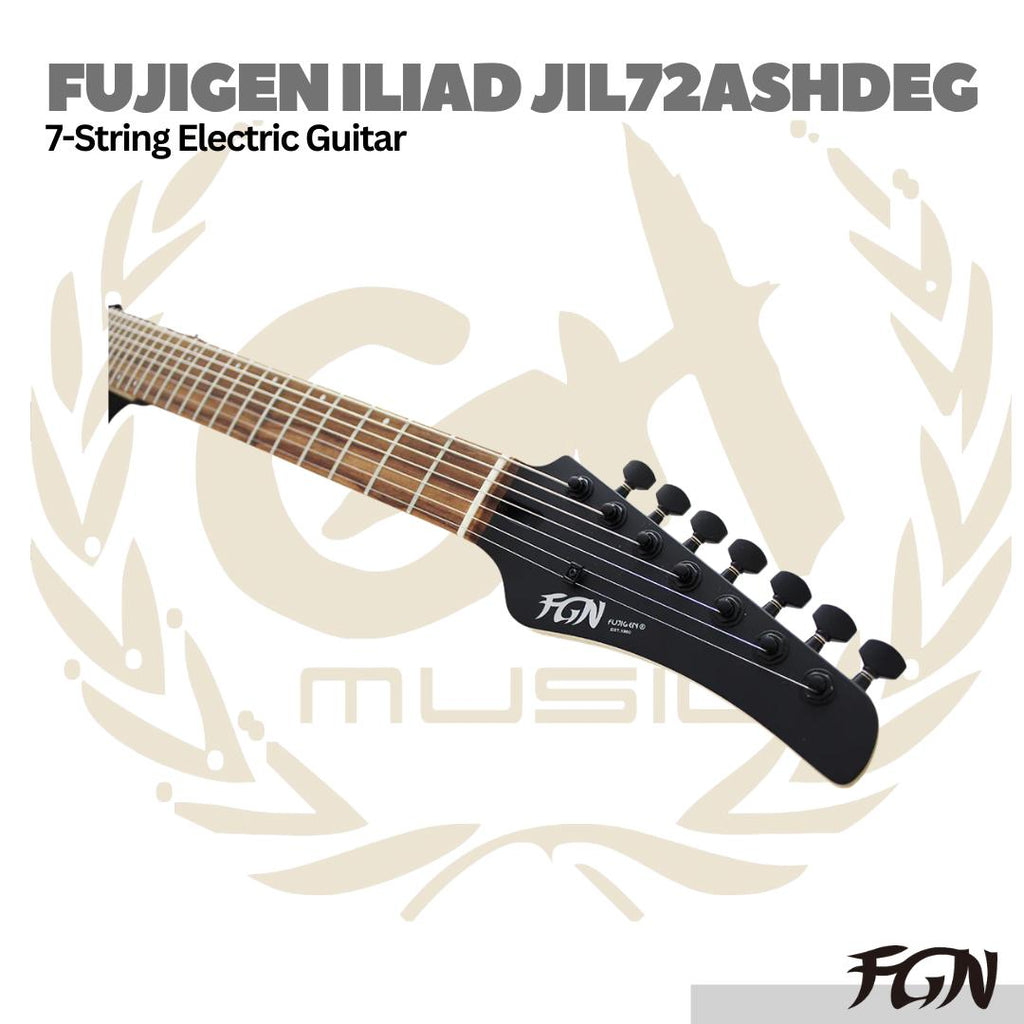 Fujigen J Standard Iliad JIL72ASHDEG Electric Guitar 7 string -  Gitar Elektrik Japan Original