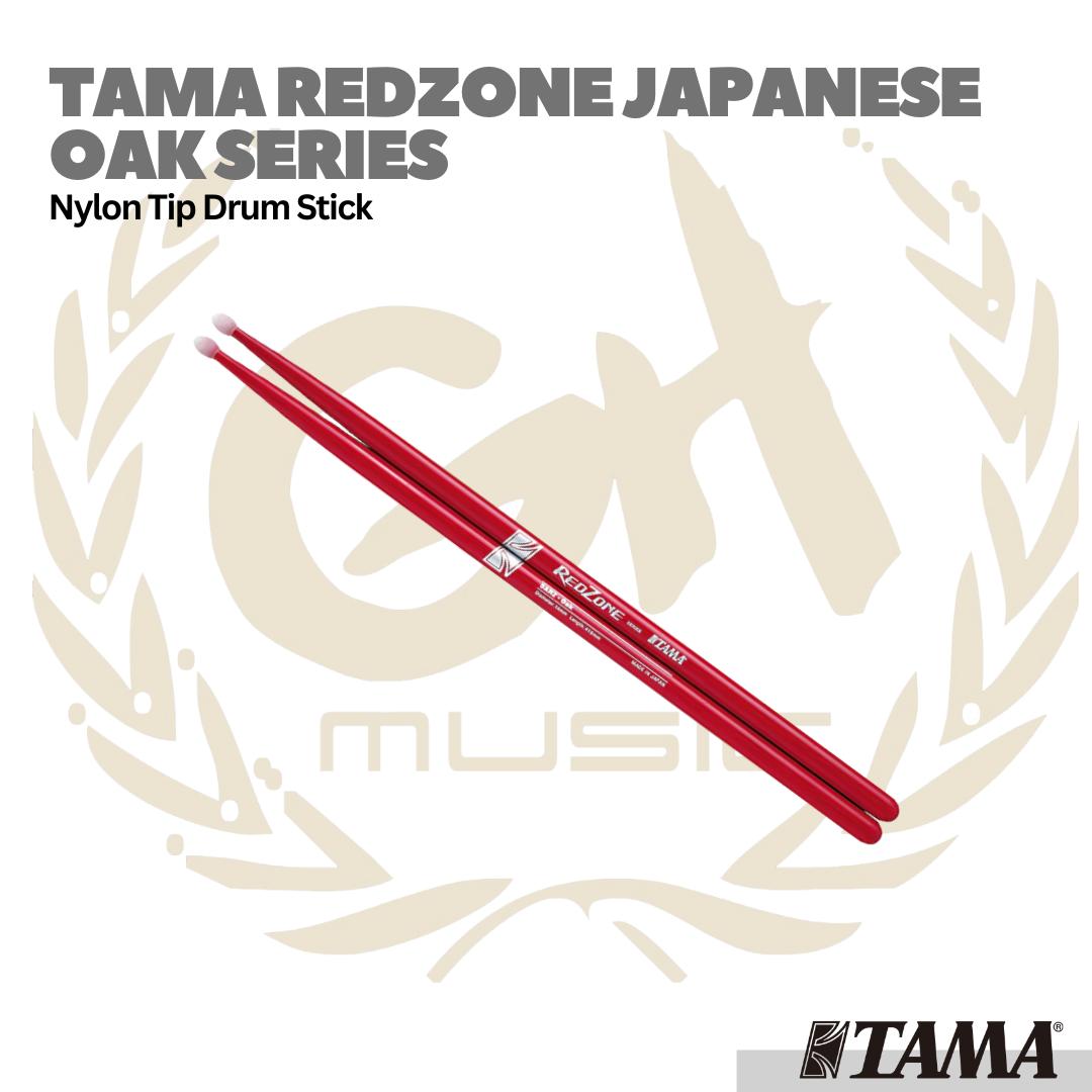 TAMA Redzone Japanese Oak Sticks - Stik Drum Nylon Tip