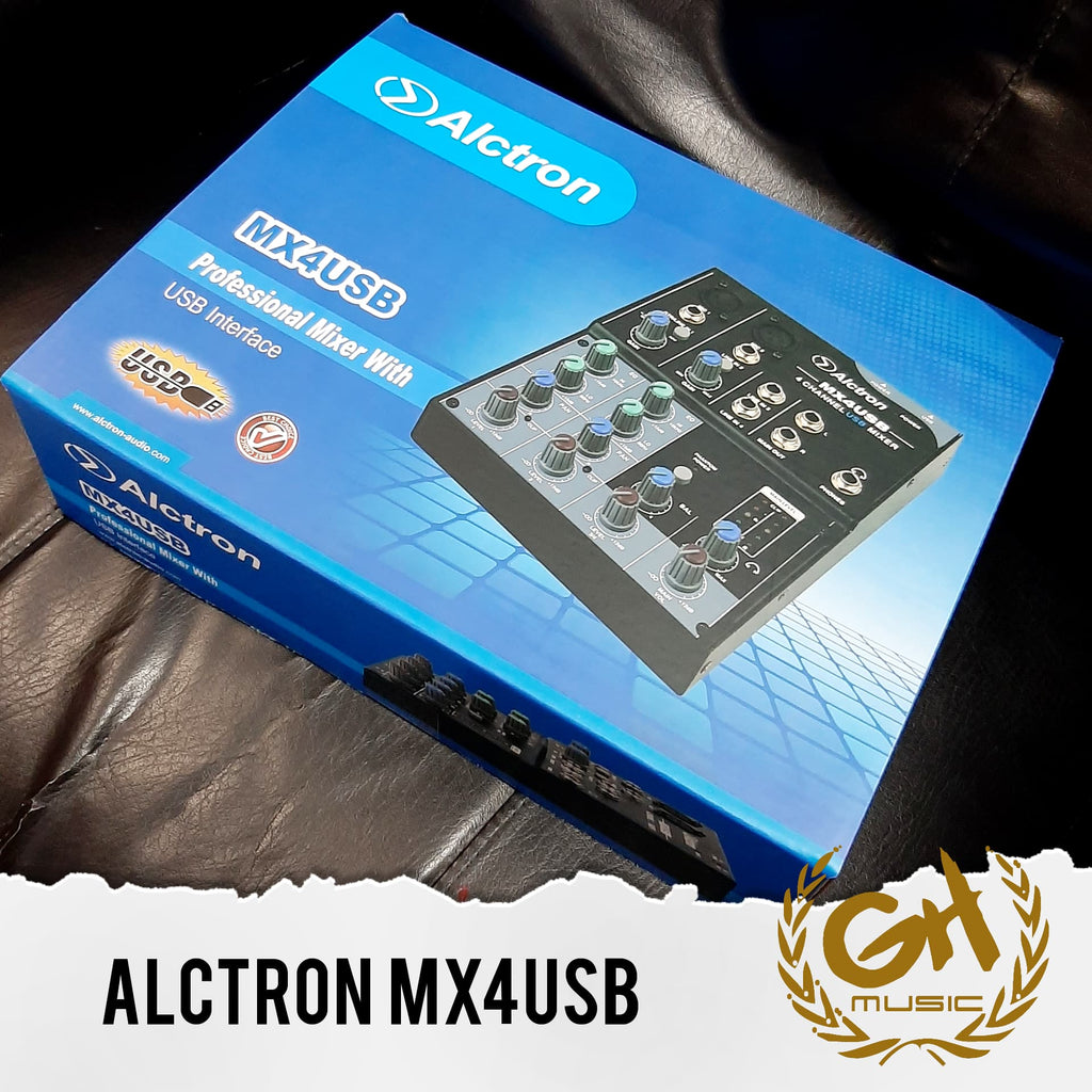 MIXER AUDIO MX4USB ALCTRON